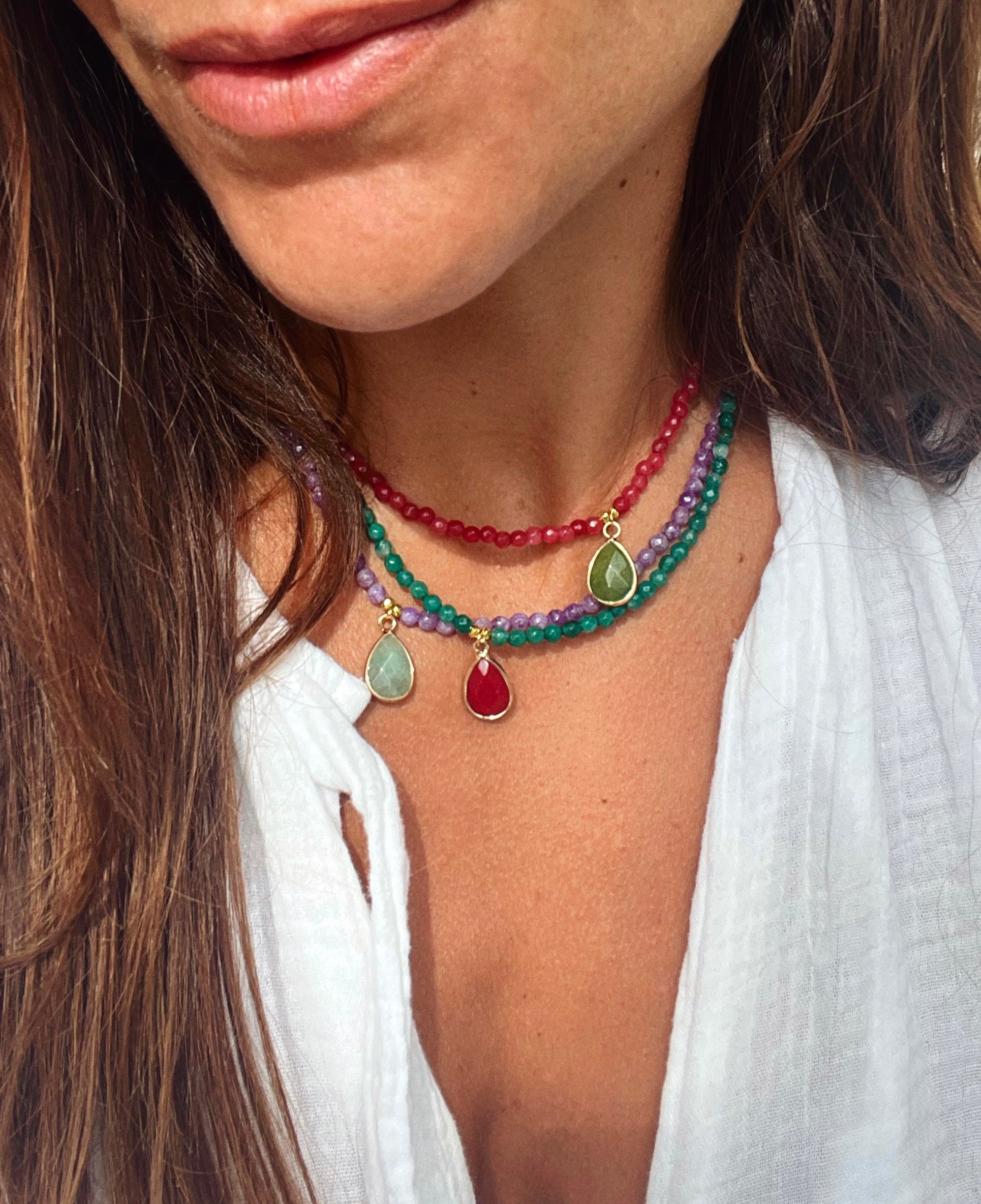 TEAR DROP NECKLACE – Ezli