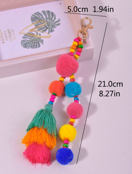 POM POM TASSLE CHARM