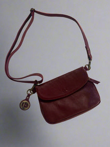 LIMITED ADDITION MAROON LUNA FOLD OVER BAG