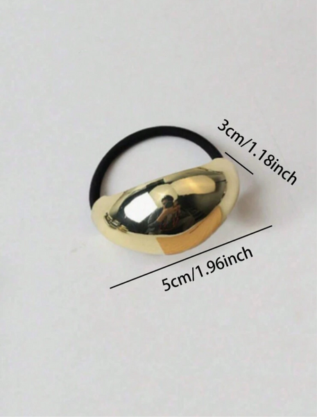 GOLD DOME HAIR TIE
