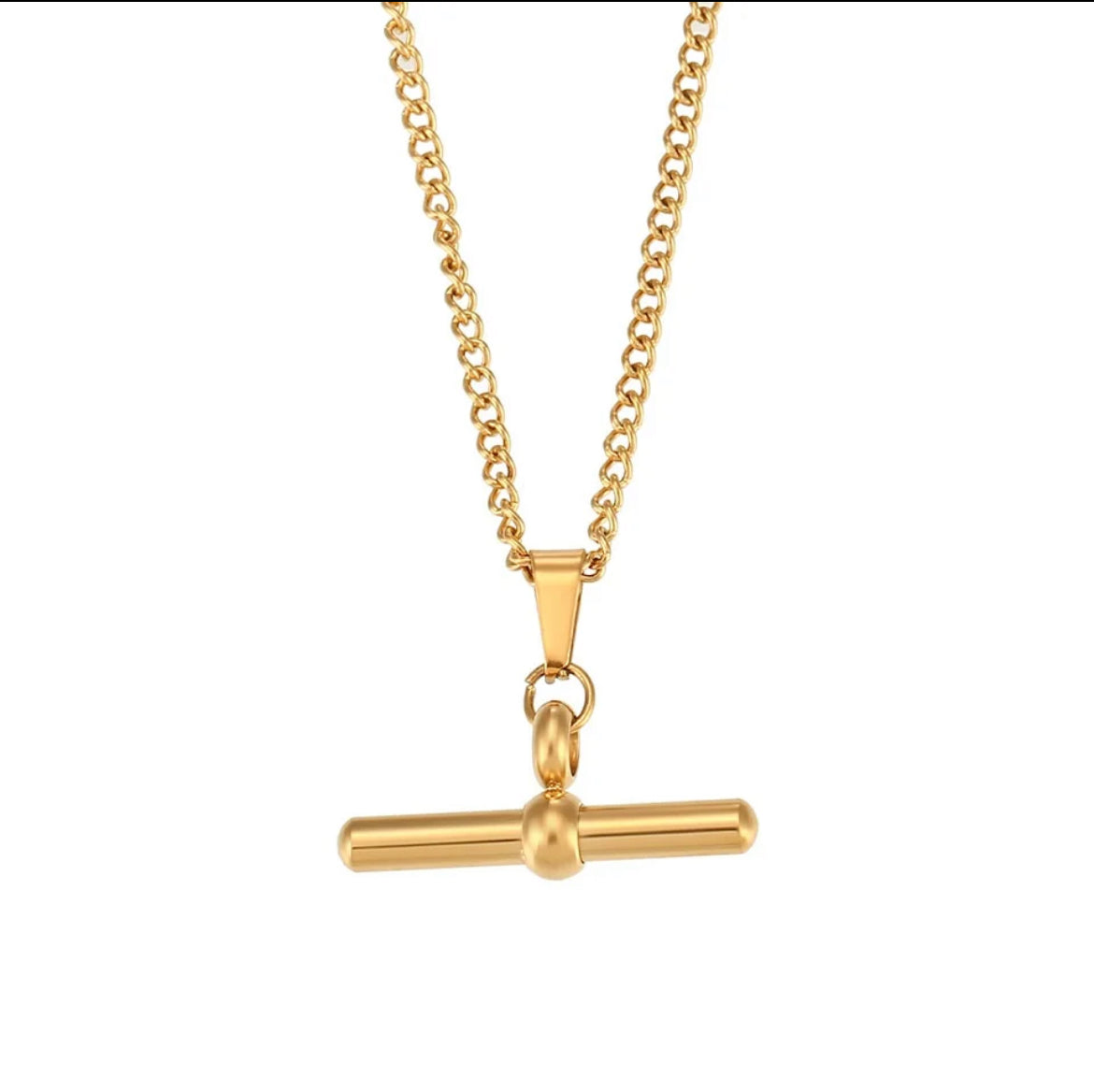 Singl T-bar necklace