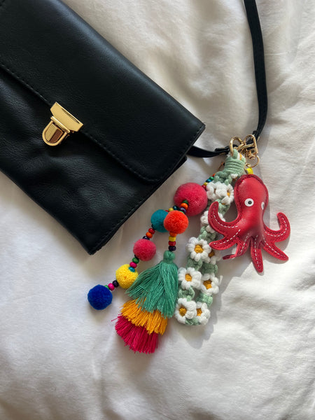 Octi bag charm