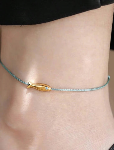 LUCKY FISH ANKLE BRACELET