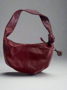 LIMITED ADDITION  MAROON KNOT BAG